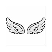 かわいい天使の翼 ラバースタンプ (インプリント)