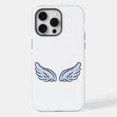 かわいい天使の翼 iPhoneケース (裏面)
