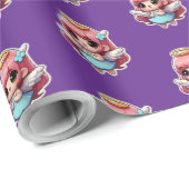 かわいい天使 ラッピングペーパー (ロールコーナー)