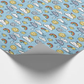 かわいい天候 ラッピングペーパー (角)