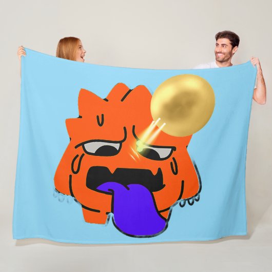 かわいい天才ジャイアント！ フリースブランケット (インサイチュ)