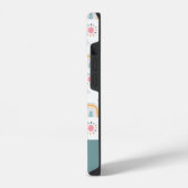 かわいい天気パターン iPhoneケース (左側面)