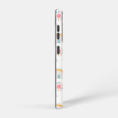 かわいい天気パターン SAMSUNG GALAXYケース (右側面)