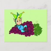 かわいい太ったゴブリン ポストカード (正面)