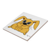 かわいい太ったバニータイル タイル (側面)