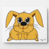 かわいい太ったバニープラーク フォトプラーク (正面)