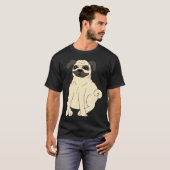 かわいい太ったパグ 312 Tシャツ (正面フル)