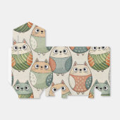 かわいい太った猫 フェイバーボックス (折り畳みなし)