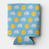 かわいい太陽と雨 缶クーラー (正面)