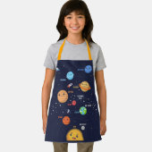 かわいい太陽のシステムデザイン エプロン (インサイチュ)