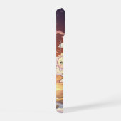 かわいい太陽の友達の空のスマホケース iPhone 15ケース (右側面)