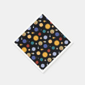 かわいい太陽の方式 スタンダードカクテルナプキン (角)