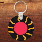 かわいい太陽 キーホルダー (正面)