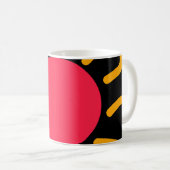 かわいい太陽 コーヒーマグカップ (正面右)