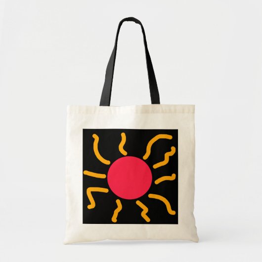 かわいい太陽 トートバッグ (正面)