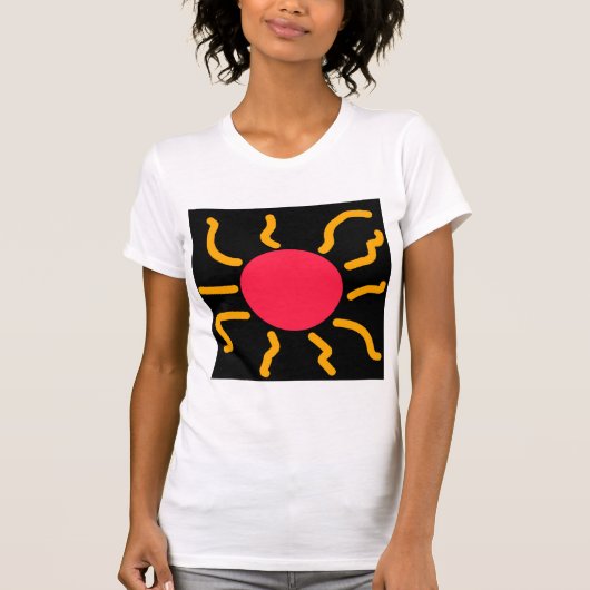かわいい太陽 Tシャツ (正面)