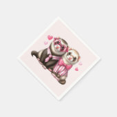 かわいい夫婦の恋|過去記事 スタンダードカクテルナプキン (角)