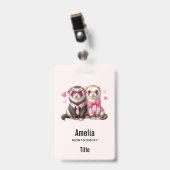 かわいい夫婦の恋|過去記事 バッジ (正面 （クリップ付）)