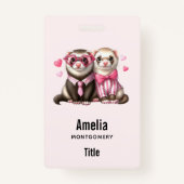 かわいい夫婦の恋|過去記事 バッジ (裏面)