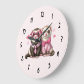 かわいい夫婦の恋|過去記事 ラージ壁時計 (傾斜)