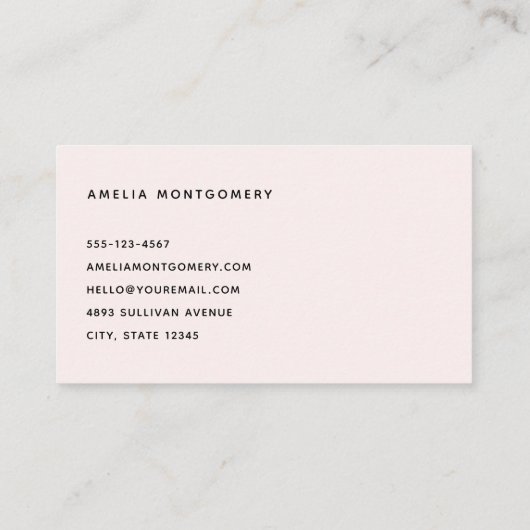 かわいい夫婦の恋|過去記事 名刺 (裏面)