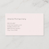 かわいい夫婦の恋|過去記事 名刺 (裏面)