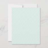 かわいい女の子およびたがの体操の子供の誕生日のパーティー 招待状 (裏面)