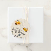 かわいい女の子が赤ちゃんシャワーを浴びる フェイバータグ (インサイチュ)