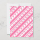 かわいい女の子たちが眠るバースデーパーティー 招待状 (裏面)