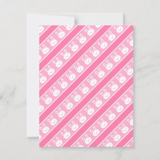 かわいい女の子たちが眠るバースデーパーティー 招待状 (裏面)