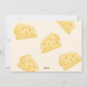 かわいい女の子と男の子のマウス | あなたは私のチーズ シーズンカード (裏面)