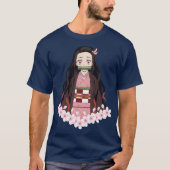 かわいい女の子ねずこ Tシャツ (正面)