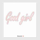 かわいい女の子のデザイン シール (シート)