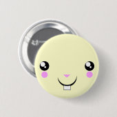 かわいい女の子のハムスターのかわいいの日本製アニメボタン 缶バッジ (正面&裏面)