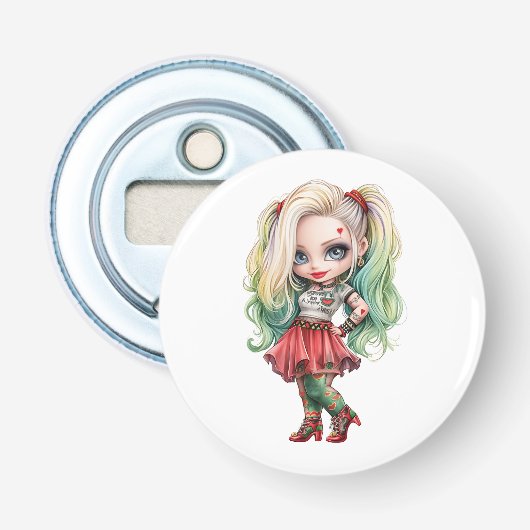 かわいい女の子のハロウィンデザイン コレクション 9 栓抜き (正面)