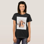 かわいい女の子の写真 Tシャツ (正面フル)