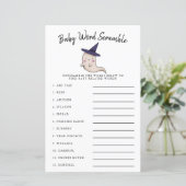 かわいい女の子の幽霊ベビー単語スクランブルゲーム (スタンド正面)