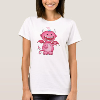 かわいい女の子の悪魔 Tシャツ