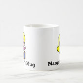 かわいい女の子の政治家 コーヒーマグカップ (中央)