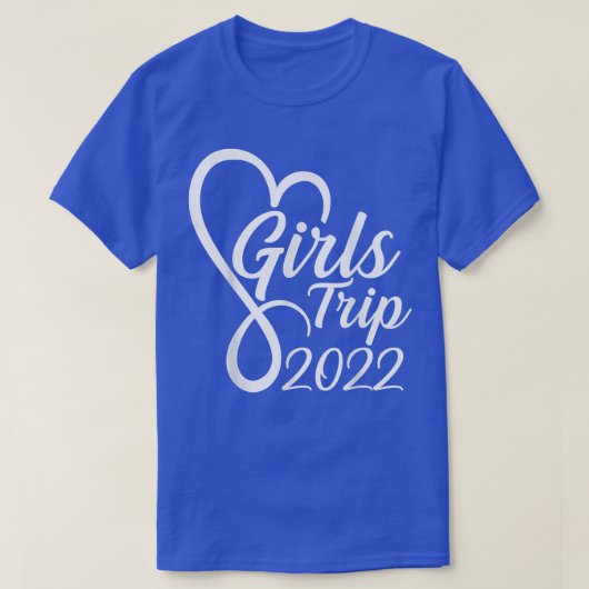 かわいい女の子の旅2022マッチング家族の休暇の週 Tシャツ (デザイン正面)