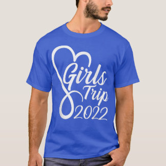 かわいい女の子の旅2022マッチング家族の休暇の週 Tシャツ