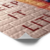 かわいい女の子の求職者 ポスター (角)