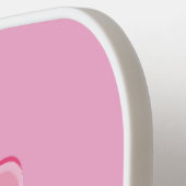 かわいい女の子の漫画 ピックルボールラケット (左詳細)