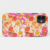 かわいい女の子の花模様 Case-Mate iPhoneケース (裏面(横))