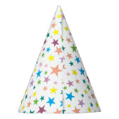 かわいい女の子の誕生日パーティー パーティーハット (裏面)