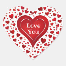 かわいい女の子の赤と白のラブ