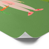 かわいい女の子の部屋パジャマパーティーテーマ ポスター (角)