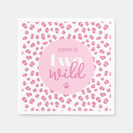 かわいい女の子の2回目の誕生日パーティー スタンダードカクテルナプキン