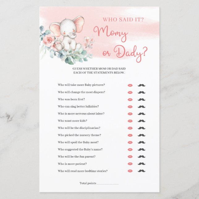 かわいい女の子のeucalyptusママまたはパパ (正面)