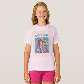 かわいい女の子のTシャツ Tシャツ (正面フル)